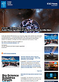 ESO — En af livets "LEGO-klodser" fundet med ALMA ved unge stjerner af Solens type — Science Release eso1718da