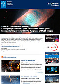 ESO — Hochmodernes System Adaptiver Optik sieht erstes Licht — Organisation Release eso1724de-ch