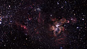 Zoom hacia la Nebulosa Carina