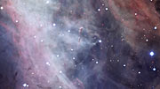 Panorámica sobre la nebulosa Omega