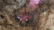 Zoom auf die Sternentstehungsregion NGC 6559