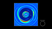 Computer simulation of dust trap formation