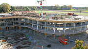 Time-lapse video sequence showing the construction of the ESO Headquarters extension