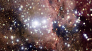Zoom sull'ammasso stellare NGC 6193 e sulla nebulosa NGC 6188  
