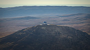 Rappresentazione artistica dell'ELT sul Cerro Armazones