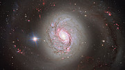 Panning across a new image of Messier 77