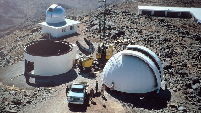 ESO 1-metre telescope dome