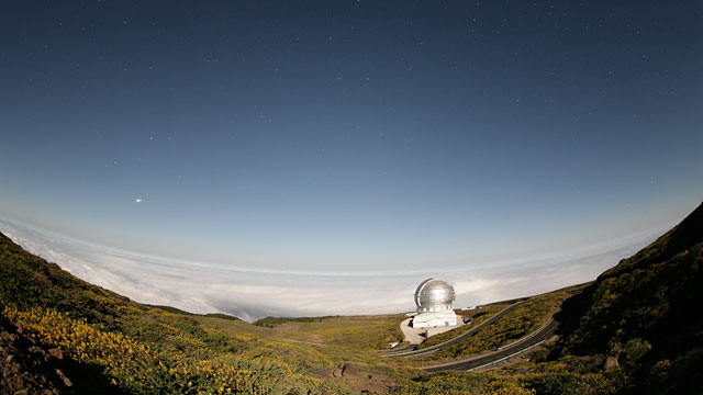 Gran Telescopio Canarias time-lapse