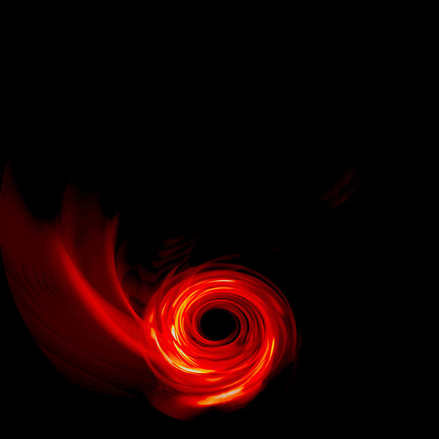 Teaser for the fulldome show Black Hole First Picture