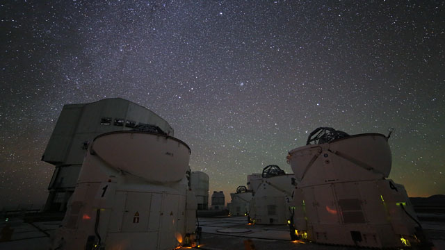 Geminids time-lapse 2