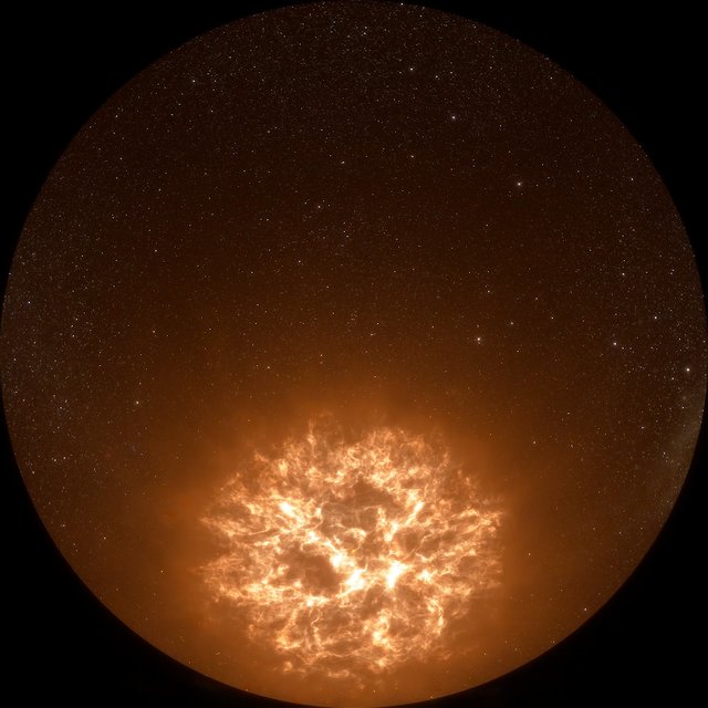 Supernova explosion 2