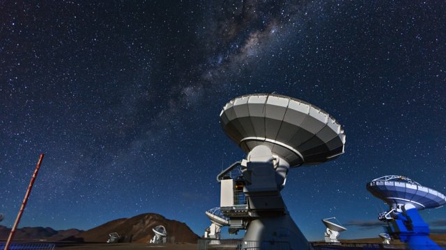 ALMA time-lapse pan