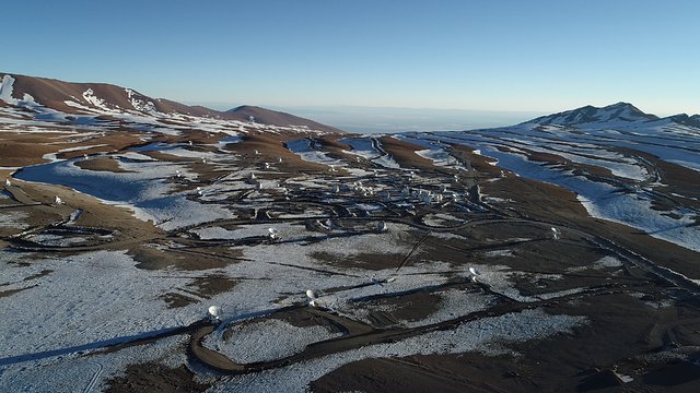 Aerial view of ALMA