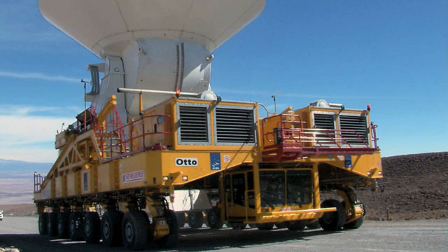 European ALMA antenna brings total on Chajnantor to 16