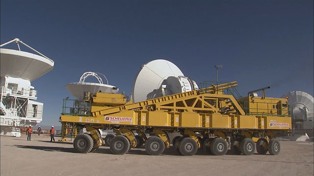 Relocation of an ALMA AEM antenna to the OSF (part 9)