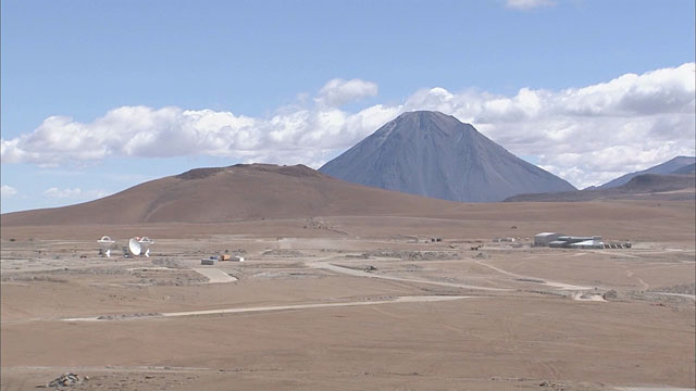 ALMA at the Chajnantor plane