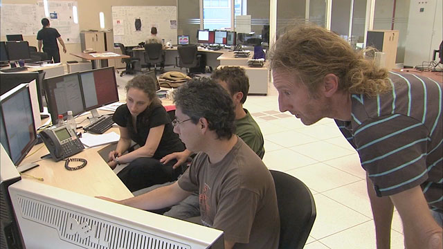 ALMA control room at the OSF