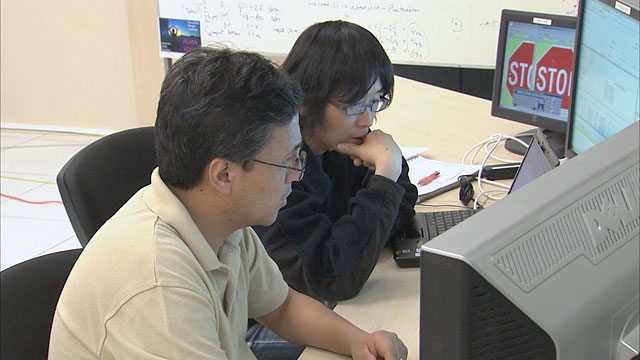 ALMA control room at the OSF