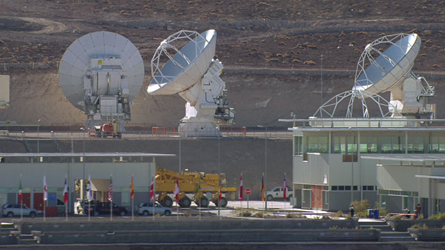 Aerial view of the ALMA OSF - 7