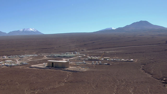 Aerial view of the ALMA OSF - 8