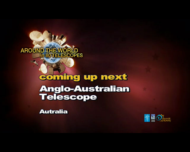 Anglo-Australian Telescope (AW80T webcast)