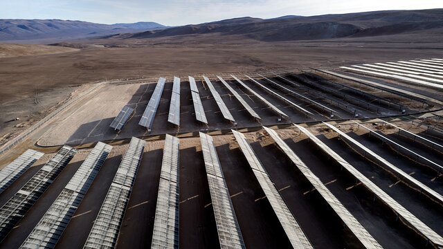 La centrale photovoltaïque de Paranal-Armazones