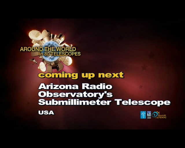Arizona Radio Observatory (AW80T webcast)