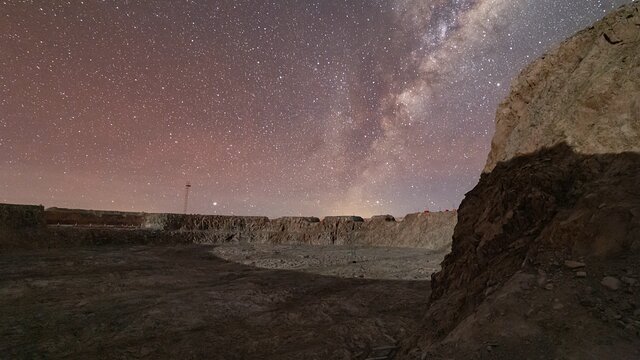 Milky Way over Cerro Armazones