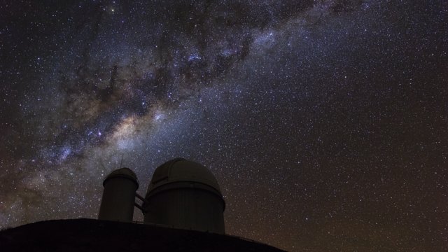 Time-lapse de la Vía Láctea en La Silla