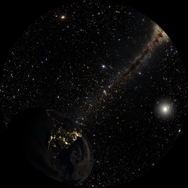 From Earth to Andromeda