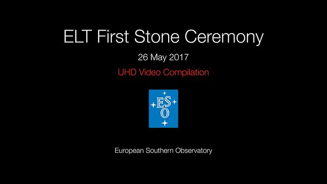 ELT's first stone ceremony video compilation