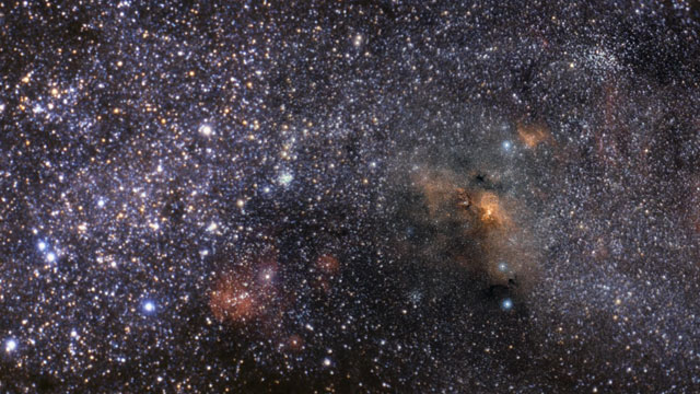 Zooming in on NGC 3603