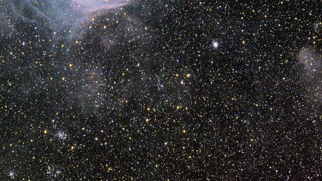 Gran acercamiento a la zona de formación estelar NGC 346
