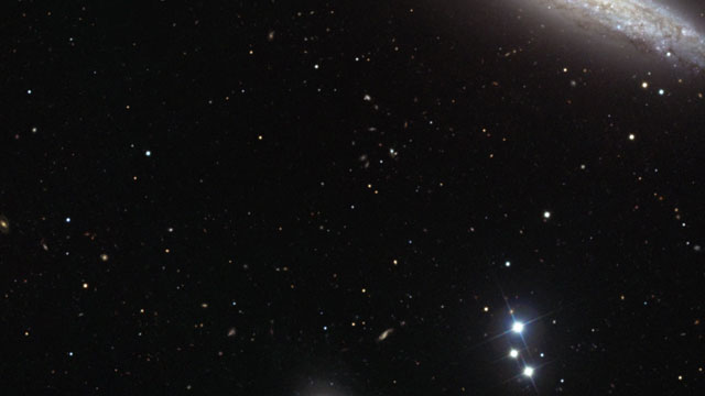 Recorriendo el campo de NGC 4666