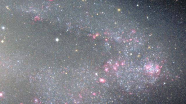Panning across the spiral galaxy NGC 247