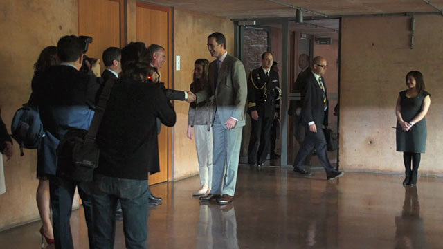 The visit of the Prince and Princess of Asturias to ESO's Paranal Observatory