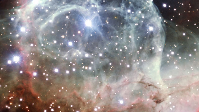 Panorâmica da Nebulosa do Capacete de Thor