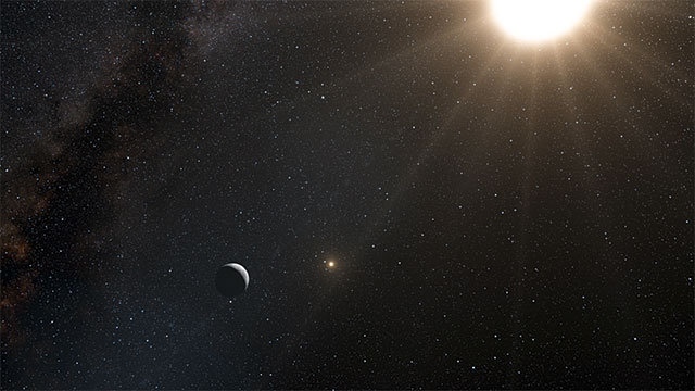 Attraverso il sistema di Alfa Centauri