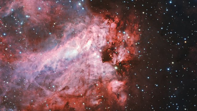 Acercándonos a la región de formación estelar Messier 17  