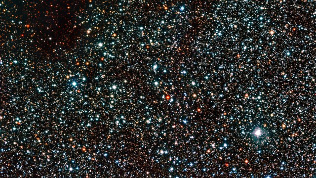 Un primo piano della Nebulosa Sacco di Carbone  