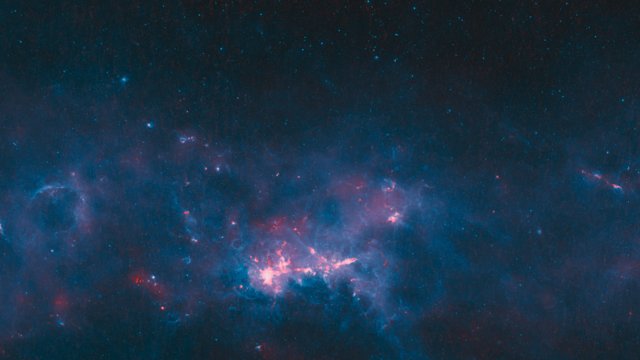 Close look at the ATLASGAL image of the plane of the Milky Way
