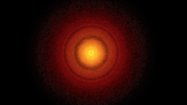 ALMA image of the disc around the young star TW Hydrae