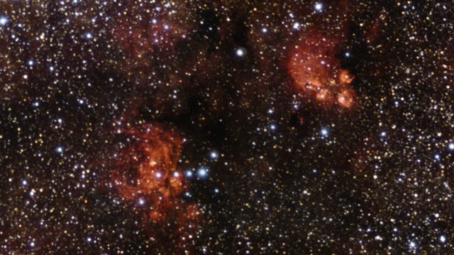 Acercándonos a las nebulosas Pata de Gato y Langosta