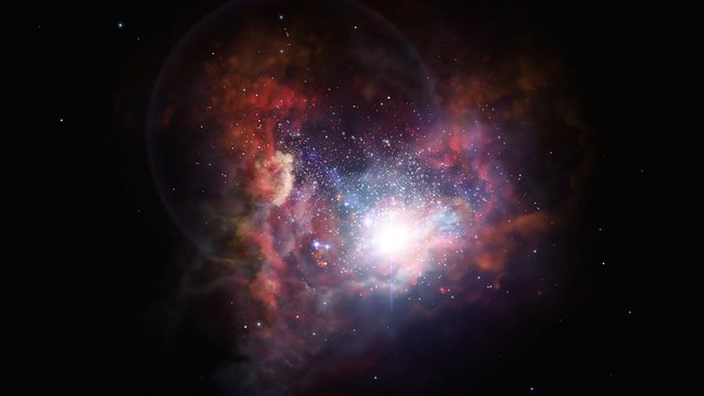 Video af støvdannelsen fra supernovaer i A2744_YD4