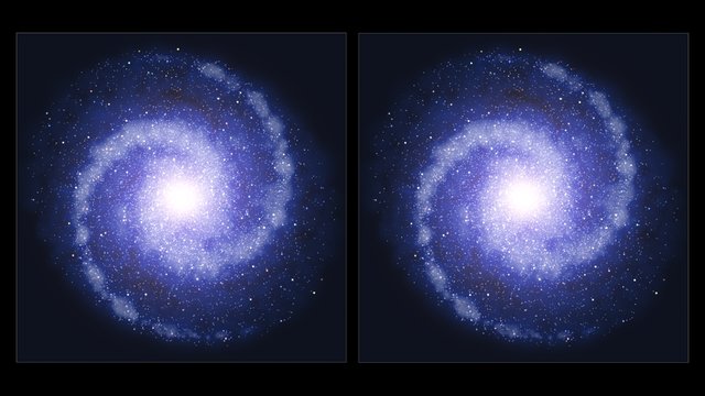 Comparación del disco de rotación de las galaxias en el universo distante y en el universo actual