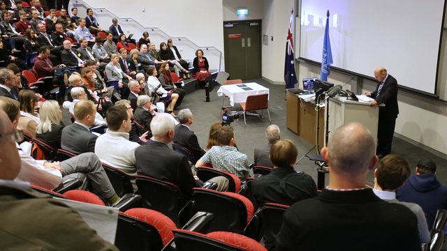 El Ministro Arthur Sinodinos habla sobre la alianza entre ESO y Australia