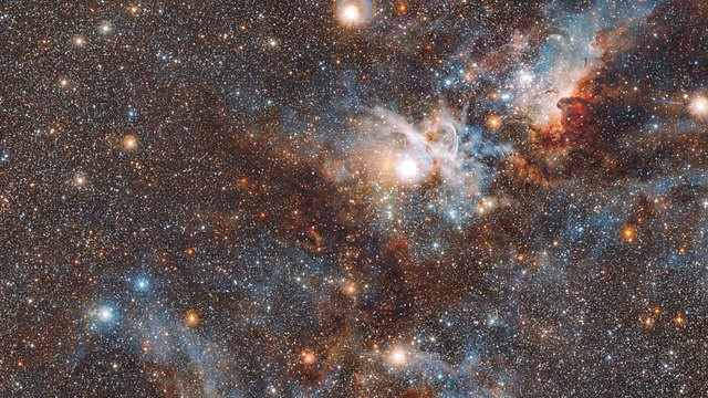 Panorâmica da Nebulosa Carina