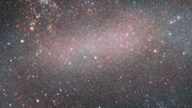 Schwenk über die Große Magellansche Wolke