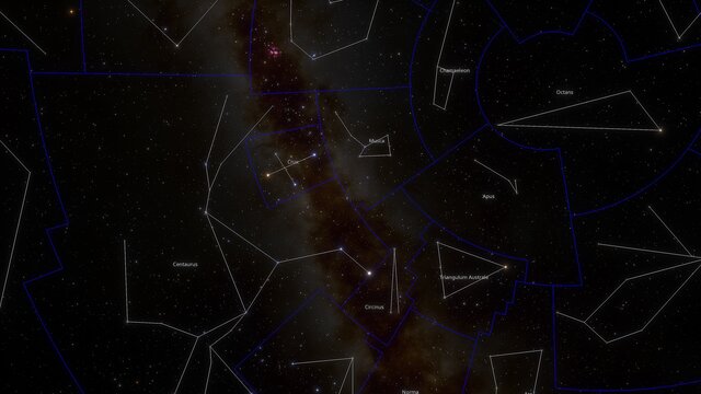 Vue de l’orbite des deux exoplanètes autour de TYC 8998-760-1