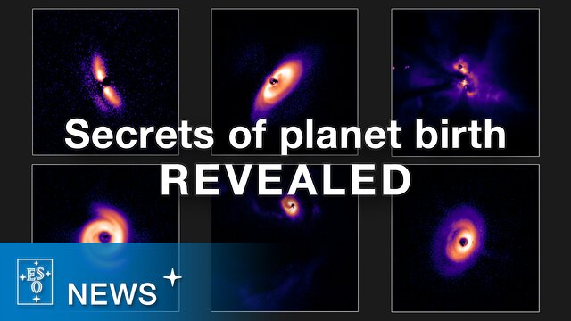 Rastreio revela segredos sobre o nascimento de planetas em torno de dezenas de estrelas | ESOcast Light